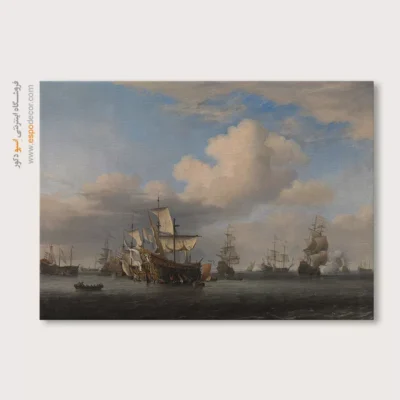 تابلو نقاشی کشتی - اسپو دکور