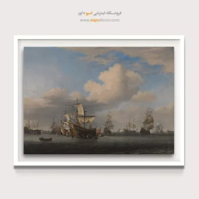 تابلو نقاشی کشتی - اسپو دکور