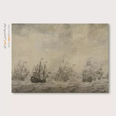 تابلو نقاشی کشتی - اسپو دکور