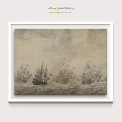 تابلو نقاشی کشتی - اسپو دکور