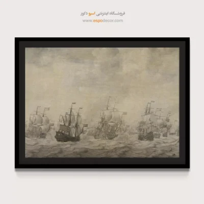 تابلو نقاشی کشتی - اسپو دکور
