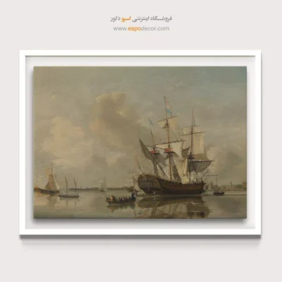 تابلو نقاشی کشتی - اسپو دکور