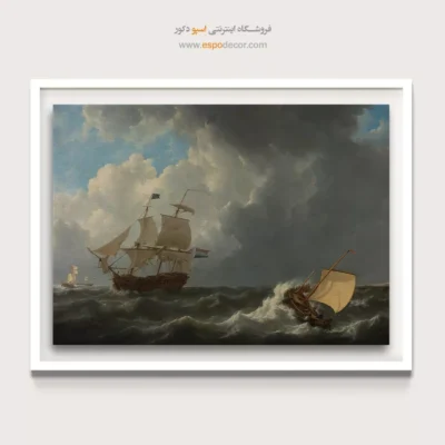 تابلو نقاشی کشتی - اسپو دکور