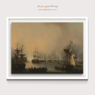 تابلو نقاشی کشتی - اسپو دکور
