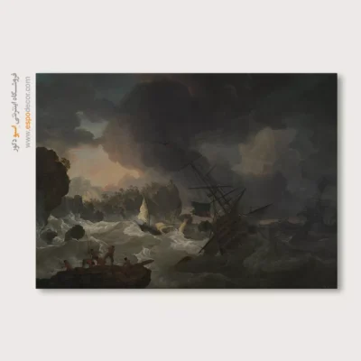 تابلو نقاشی کشتی - اسپو دکور