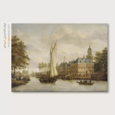 تابلو نقاشی کشتی - اسپو دکور