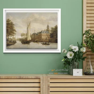 تابلو نقاشی کشتی - اسپو دکور