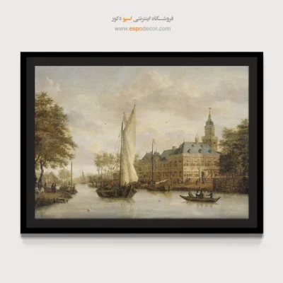 تابلو نقاشی کشتی - اسپو دکور