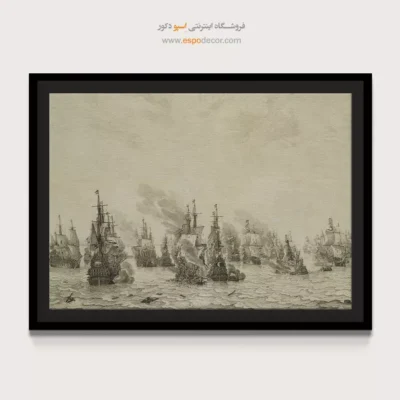 تابلو نقاشی کشتی - اسپو دکور