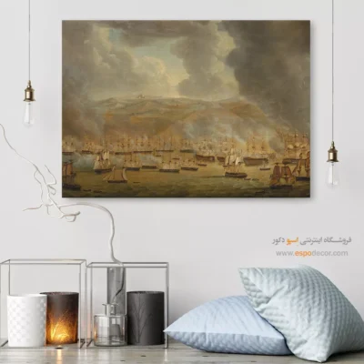 تابلو نقاشی کشتی - اسپو دکور