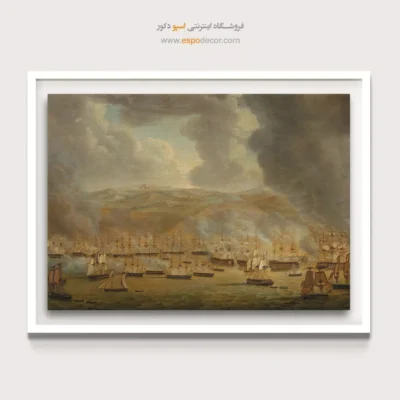 تابلو نقاشی کشتی - اسپو دکور