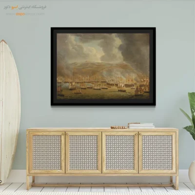 تابلو نقاشی کشتی - اسپو دکور