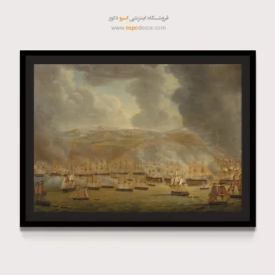 تابلو نقاشی کشتی - اسپو دکور
