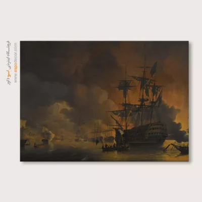 تابلو نقاشی کشتی - اسپو دکور