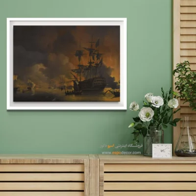 تابلو نقاشی کشتی - اسپو دکور