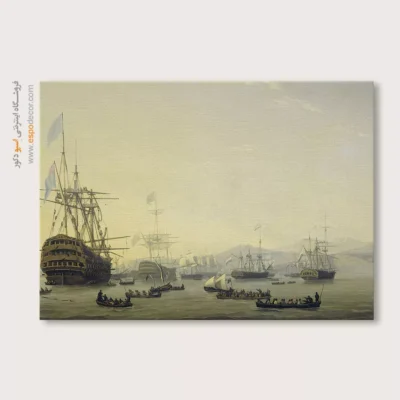 تابلو نقاشی کشتی - اسپو دکور