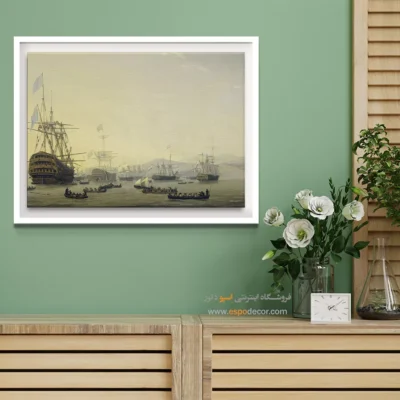 تابلو نقاشی کشتی - اسپو دکور