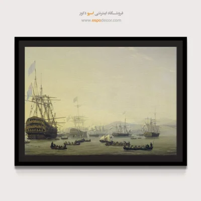 تابلو نقاشی کشتی - اسپو دکور