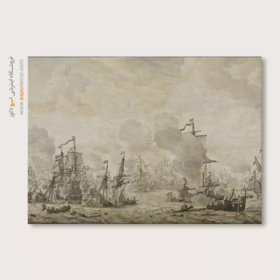 تابلو نقاشی کشتی - اسپو دکور