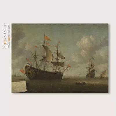 تابلو نقاشی کشتی - اسپو دکور