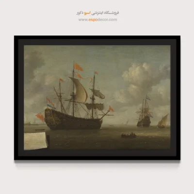 تابلو نقاشی کشتی - اسپو دکور