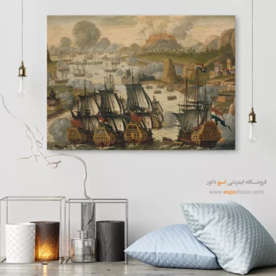 تابلو نقاشی کشتی - اسپو دکور
