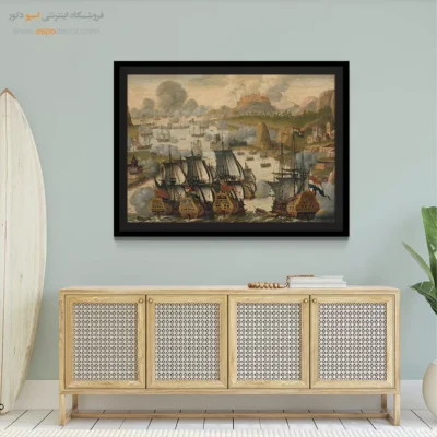 تابلو نقاشی کشتی - اسپو دکور