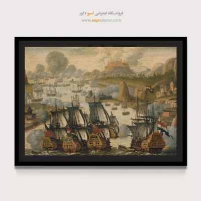 تابلو نقاشی کشتی - اسپو دکور