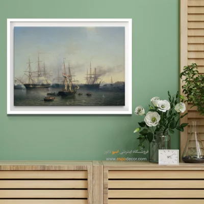 تابلو نقاشی کشتی - اسپو دکور