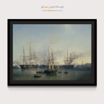 تابلو نقاشی کشتی - اسپو دکور
