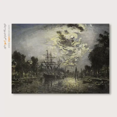 تابلو نقاشی کشتی - اسپو دکور