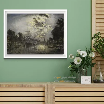 تابلو نقاشی کشتی - اسپو دکور