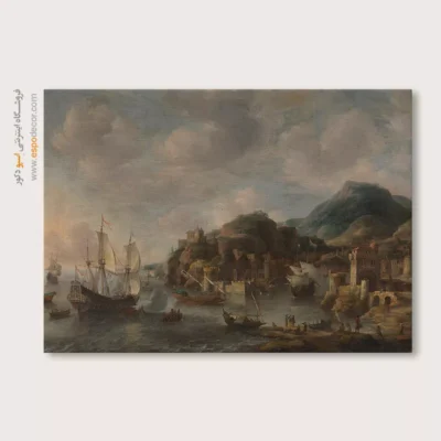 تابلو نقاشی کشتی - اسپو دکور