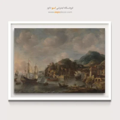 تابلو نقاشی کشتی - اسپو دکور