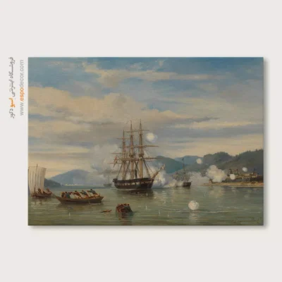 تابلو نقاشی کشتی - اسپو دکور