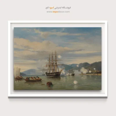 تابلو نقاشی کشتی - اسپو دکور