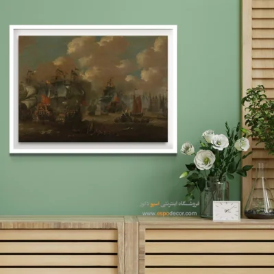 تابلو نقاشی کشتی - اسپو دکور