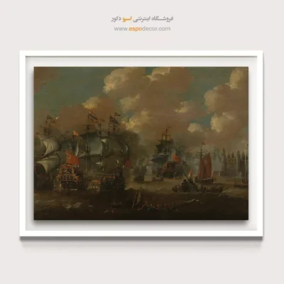 تابلو نقاشی کشتی - اسپو دکور