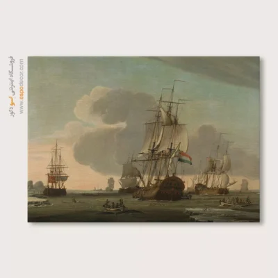 تابلو نقاشی کشتی - اسپو دکور