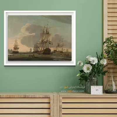تابلو نقاشی کشتی - اسپو دکور