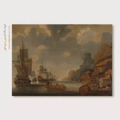 تابلو نقاشی کشتی - اسپو دکور