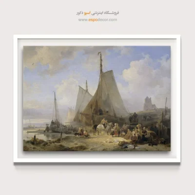 تابلو نقاشی کشتی - اسپو دکور