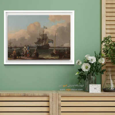 تابلو نقاشی کشتی - اسپو دکور