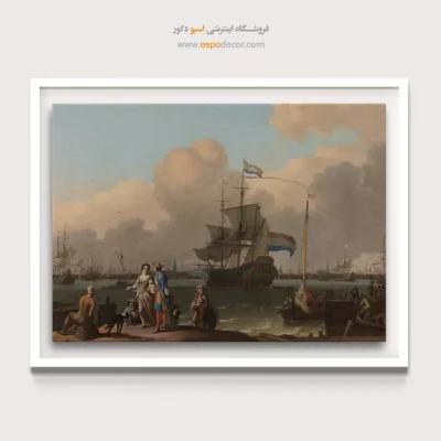 تابلو نقاشی کشتی - اسپو دکور