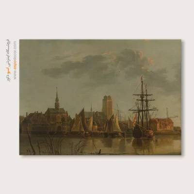 تابلو نقاشی کشتی - اسپو دکور