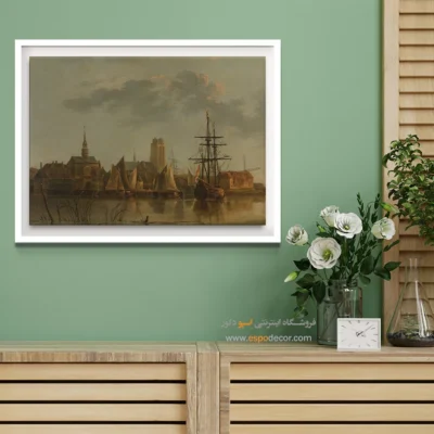 تابلو نقاشی کشتی - اسپو دکور