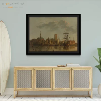 تابلو نقاشی کشتی - اسپو دکور