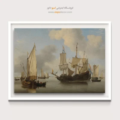 تابلو نقاشی کشتی - اسپو دکور