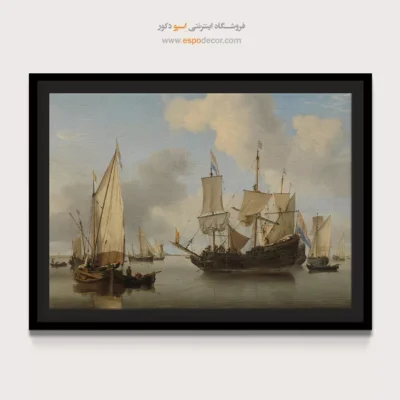 تابلو نقاشی کشتی - اسپو دکور