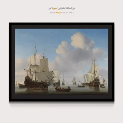 تابلو نقاشی کشتی - اسپو دکور